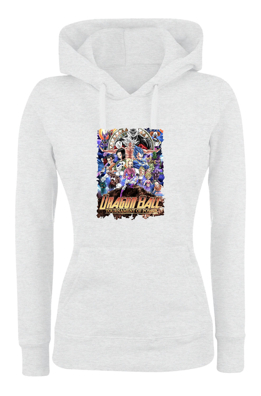 Felpa con cappuccio UOMO, DONNA & BAMBIN - DRAGON BALL TORNEO DEL POTERE - Super vestibilità Top qualità