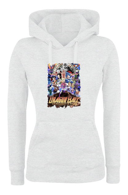 Felpa con cappuccio UOMO, DONNA & BAMBIN - DRAGON BALL TORNEO DEL POTERE - Super vestibilità Top qualità