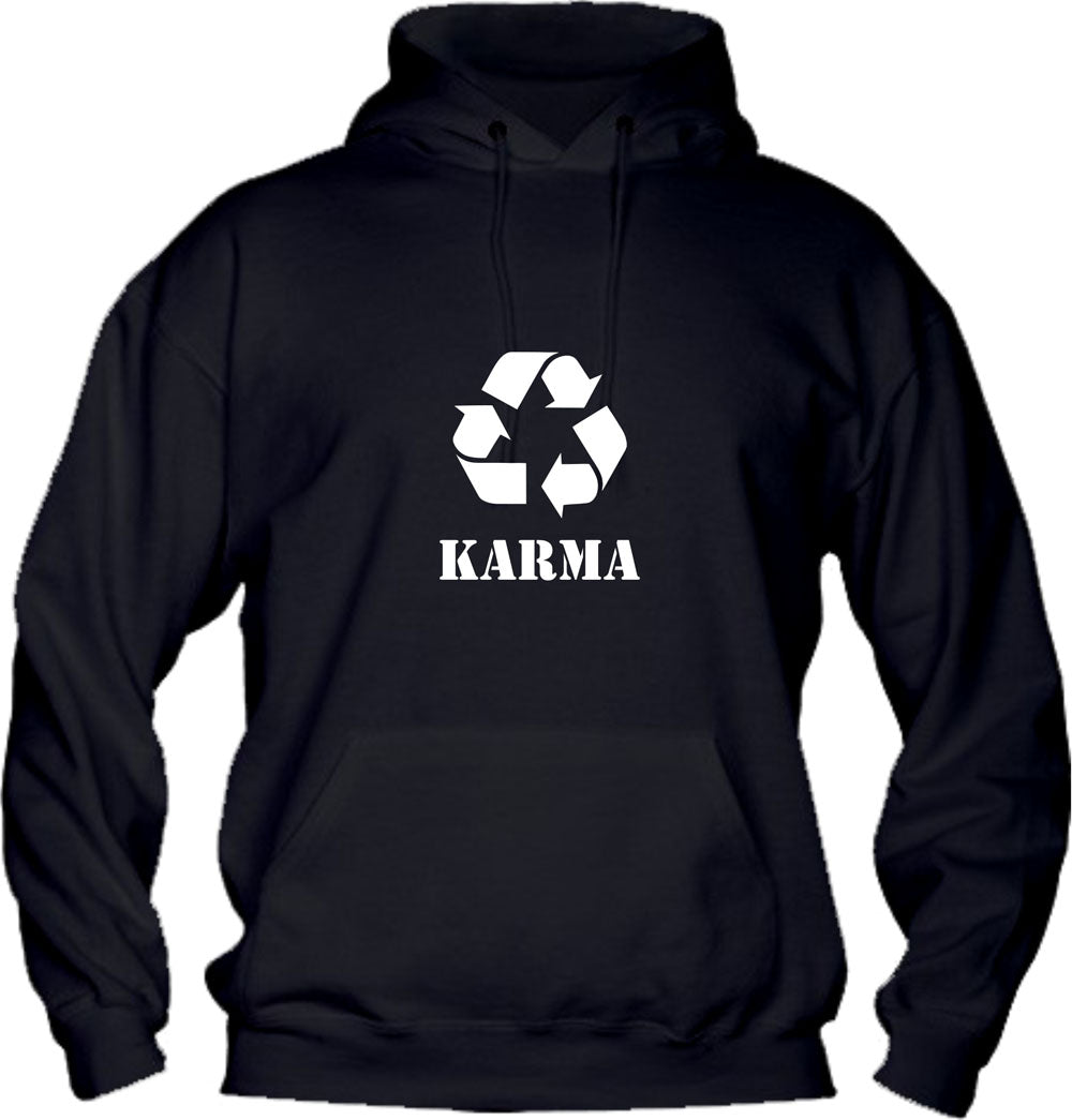 Felpa con cappuccio UOMO, DONNA & BAMBIN - KARMA - Super vestibilità Top qualità