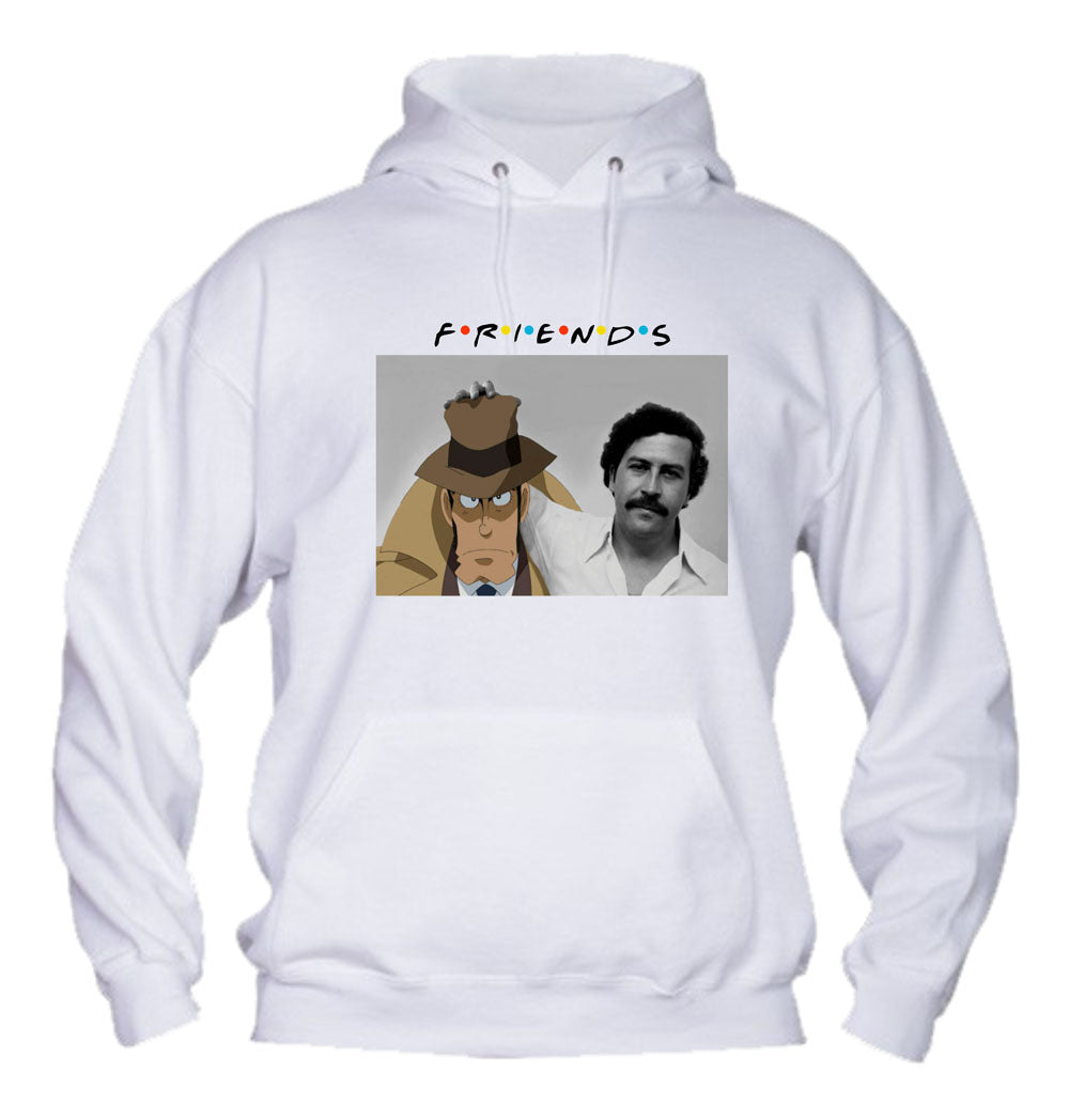 Felpa con cappuccio UOMO, DONNA & BAMBIN - KOICHI E PABLO - Super vestibilità Top qualità