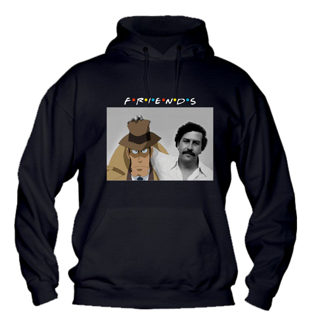 Felpa con cappuccio UOMO, DONNA & BAMBIN - KOICHI E PABLO - Super vestibilità Top qualità