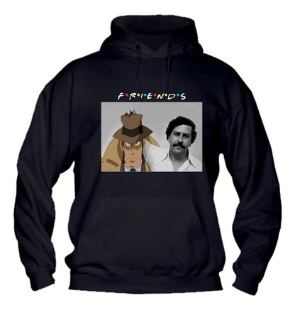 Felpa con cappuccio UOMO, DONNA & BAMBIN - KOICHI E PABLO - Super vestibilità Top qualità