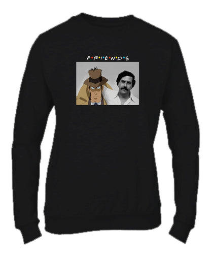 Felpa Girocollo UOMO, DONNA & BAMBIN - KOICHI E PABLO - Super vestibilità Top qualità