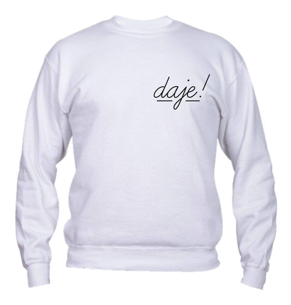 Felpa Girocollo UOMO, DONNA & BAMBIN - DAJE - Super vestibilità Top qualità