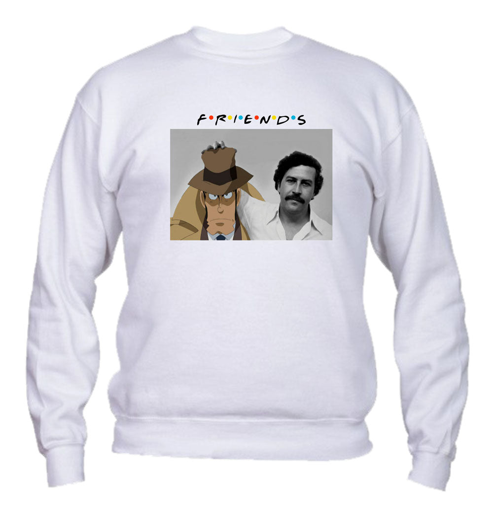 Felpa Girocollo UOMO, DONNA & BAMBIN - KOICHI E PABLO - Super vestibilità Top qualità