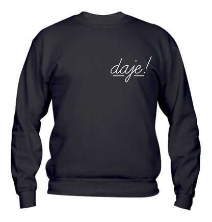 Felpa Girocollo UOMO, DONNA & BAMBIN - DAJE - Super vestibilità Top qualità