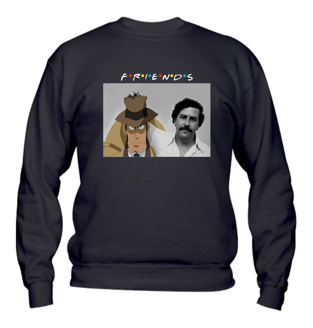 Felpa Girocollo UOMO, DONNA & BAMBIN - KOICHI E PABLO - Super vestibilità Top qualità