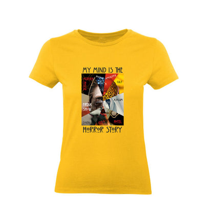 T-Shirt Uomo Donna & Bambino - MY MIND IS THE HORROR STORY  - Maglietta Maglia Tshirt Super vestibilità Top qualità