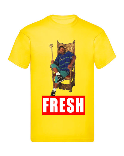 T-Shirt Uomo & Bambino - FRESH BEL AIR - Maglietta Maglia Tshirt Super vestibilità Top qualità - Social Crazy