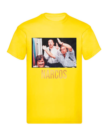 T-Shirt Uomo Donna & Bambino - NARCOS PERSONAGGI - Maglietta Maglia Tshirt Super vestibilità Top qualità