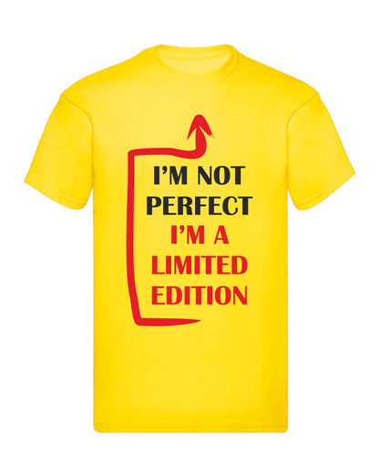 T-Shirt Uomo & Bambino - I'M LIMITED EDITION - Maglietta Maglia Tshirt Super vestibilità Top qualità