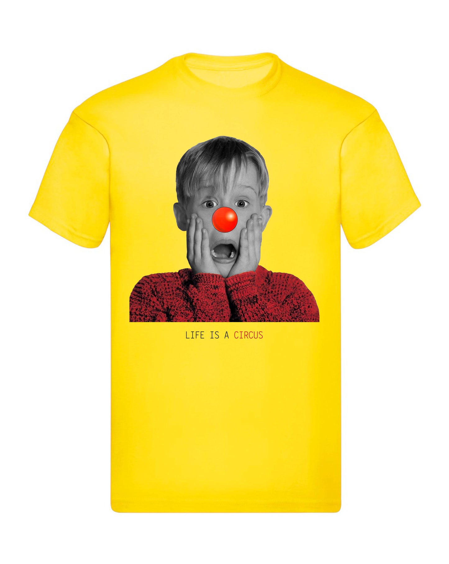 T-Shirt Uomo Donna & Bambino - MAMMA CIRCUS - Maglietta Maglia Tshirt Super vestibilità Top qualità