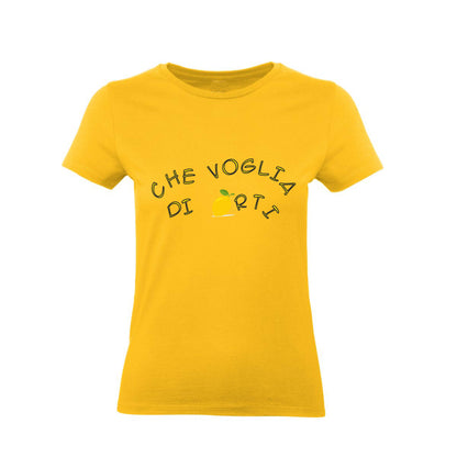 T-Shirt Uomo, Donna & Bambino - CHE VOGLIA DI LIMONARTI - Maglietta Maglia Tshirt Super vestibilità Top qualità