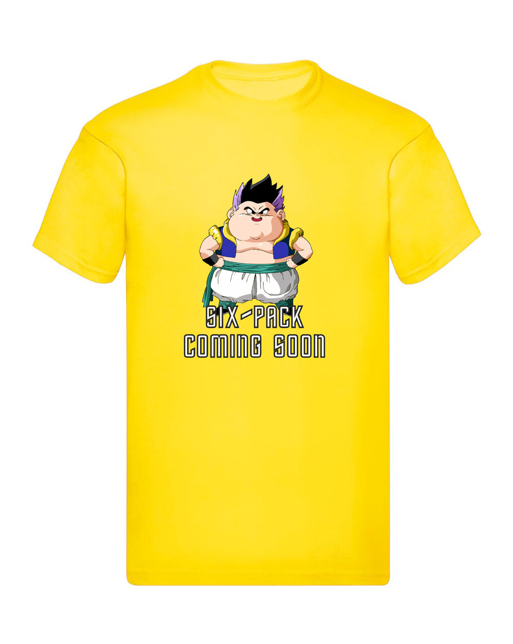 T-Shirt Uomo, Donna & Bambino - GOTENKS - SIX PACK - Maglietta Maglia Tshirt Super vestibilità Top qualità