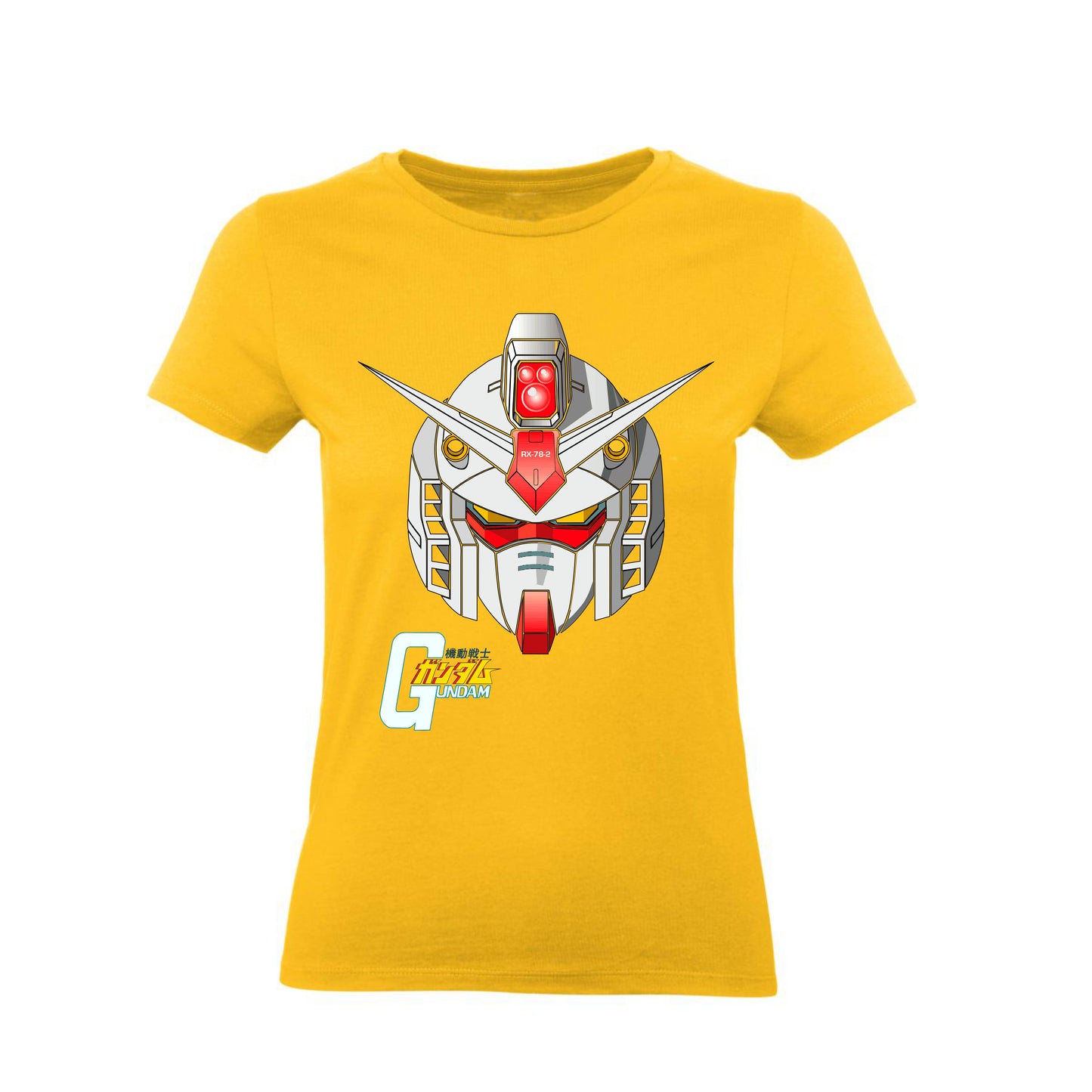 T-Shirt Uomo, Donna & Bambino - GUNDAM HEAD - Maglietta Maglia Tshirt Super vestibilità Top qualità