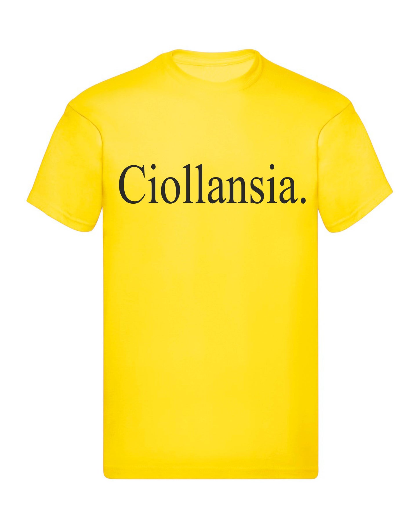 T-Shirt Uomo, Donna & Bambino - CIOLLANSIA - Maglietta Maglia Tshirt Super vestibilità Top qualità