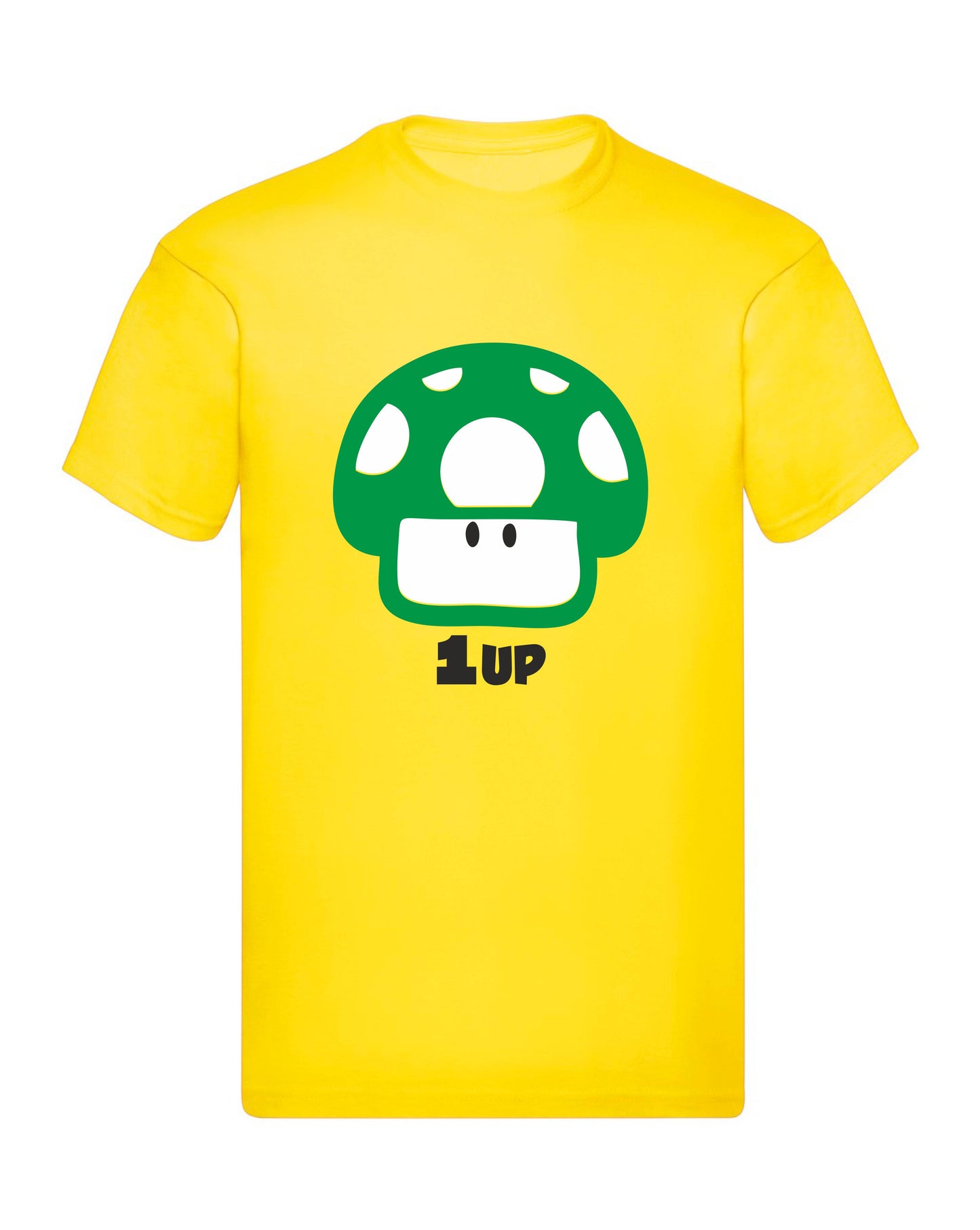 T-Shirt Uomo, Donna & Bambino - 1 UP - Maglietta Maglia Tshirt Super vestibilità Top qualità - Social Crazy