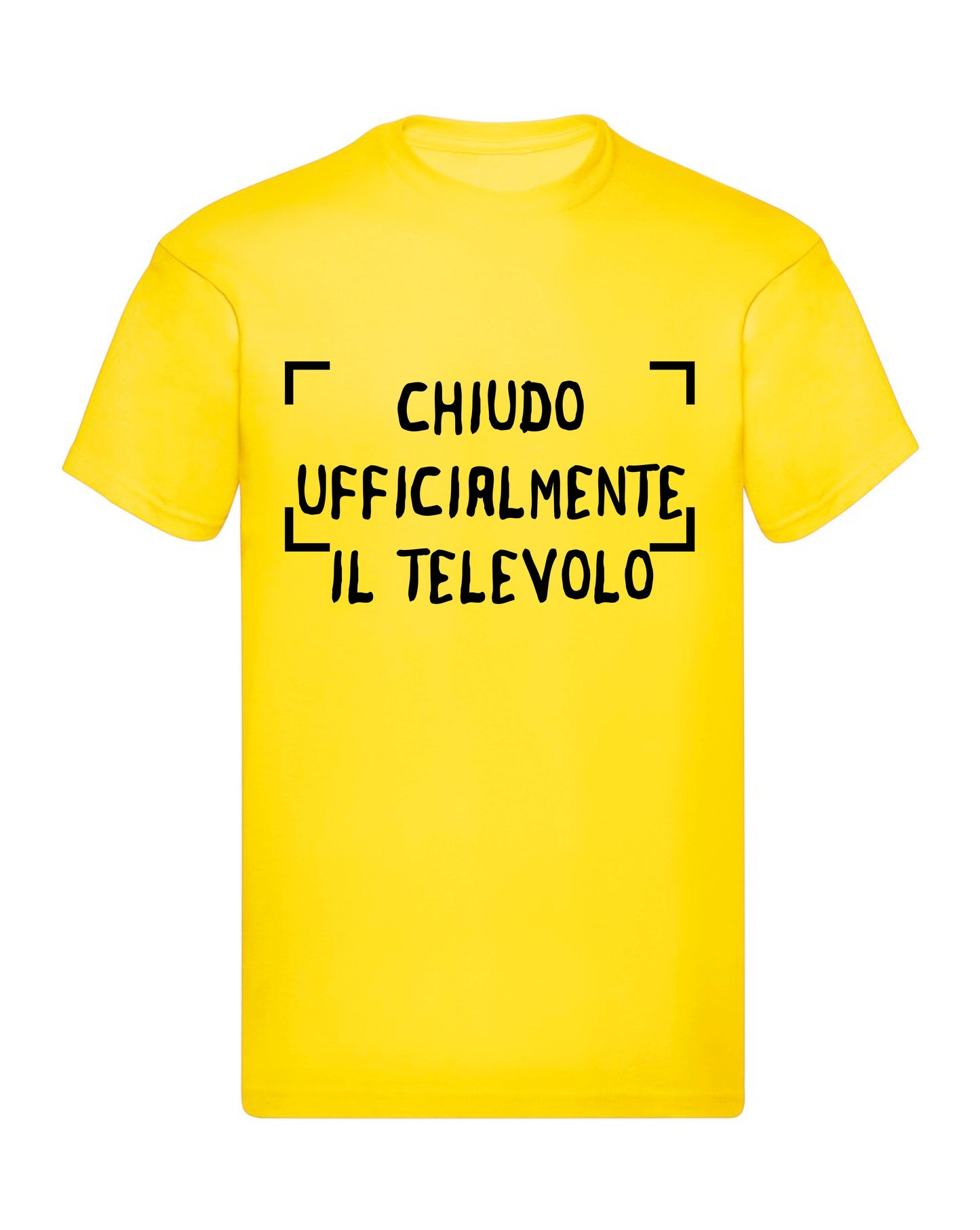 T-Shirt Uomo, Donna & Bambino - CHIUDO UFFICIALMENTE IL TELEVOTO - Maglietta Maglia Tshirt Super vestibilità Top qualità
