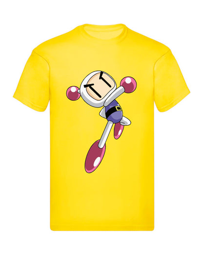 T-Shirt Uomo, Donna & Bambino - BOMBERMAN - Maglietta Maglia Tshirt Super vestibilità Top qualità