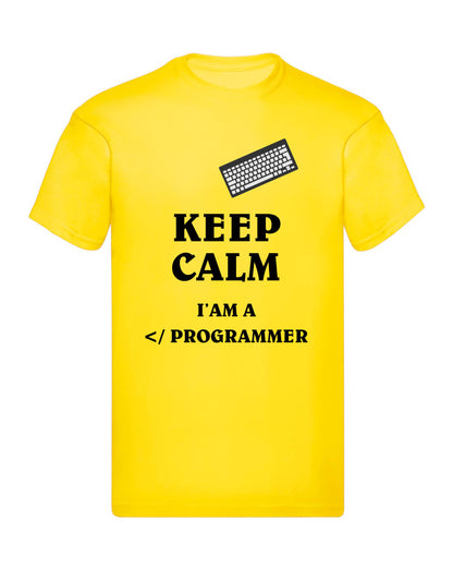T-Shirt Uomo & Bambino - I'M A PROGRAMMER - Maglietta Maglia Tshirt Super vestibilità Top qualità - Social Crazy