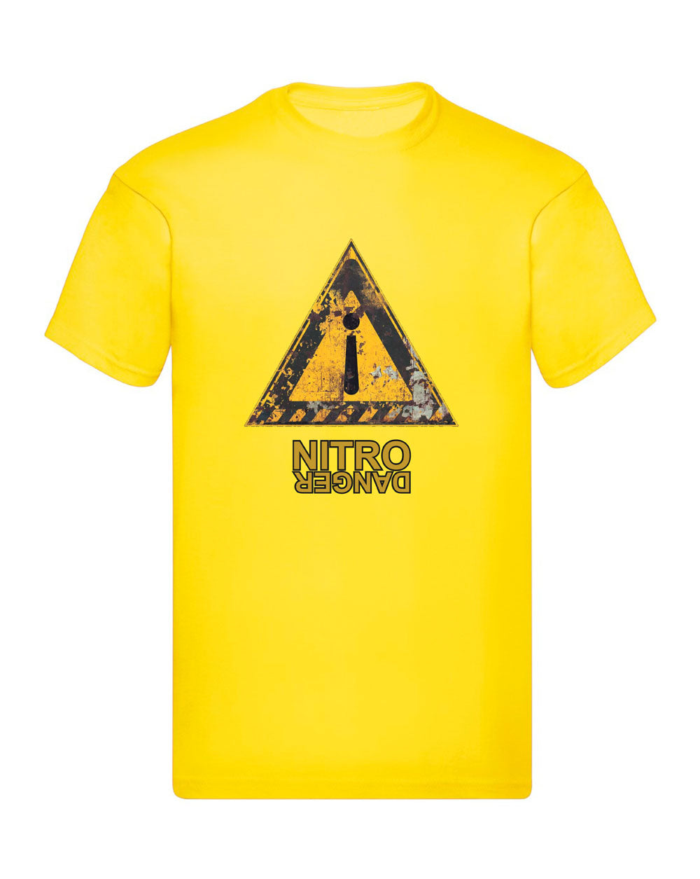 T-Shirt Uomo Donna & Bambino - NITRO DANGER  - Maglietta Maglia Tshirt Super vestibilità Top qualità - Social Crazy