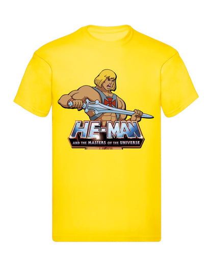 T-Shirt Uomo & Bambino - HE MAN  - Maglietta Maglia Tshirt Super vestibilità Top qualità