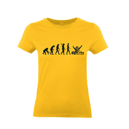 T-Shirt Uomo Donna & Bambino - KARTING EVOLUTION - Maglietta Maglia Tshirt Super vestibilità Top qualità