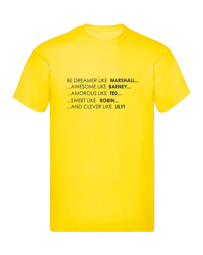 T-Shirt Uomo, Donna & Bambino - HOW I MET YOUR MOTHER  - Maglietta Maglia Tshirt Super vestibilità Top qualità