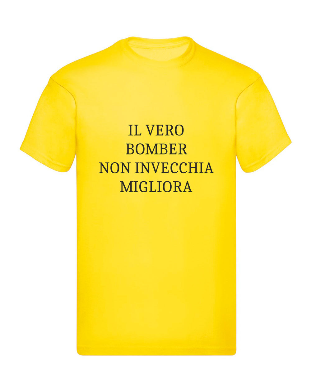 T-Shirt Uomo & Bambino - IL VERO BOMBER - Maglietta Maglia Tshirt Super vestibilità Top qualità