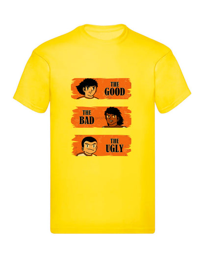 T-Shirt Uomo, Donna & Bambino - HOLLY E BENJI THE GOOD THE BAD THE UGLY - Maglietta Maglia Tshirt Super vestibilità Top qualità