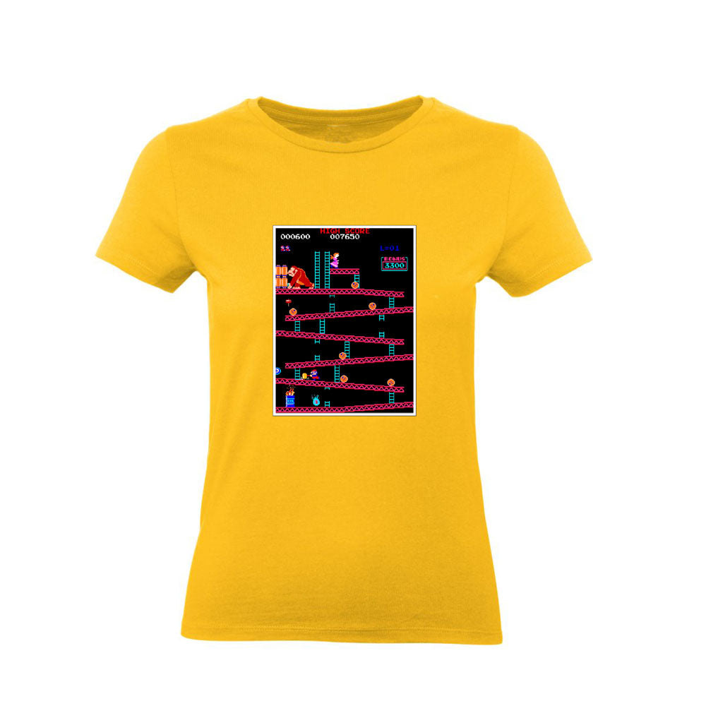 T-Shirt Uomo, Donna & Bambino - DONKEY KONG - Maglietta Maglia Tshirt Super vestibilità Top qualità