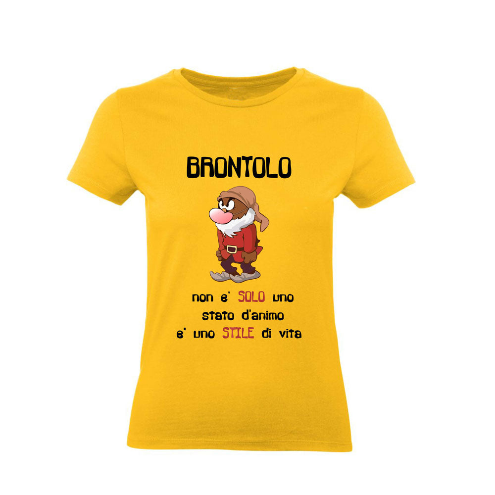T-Shirt Uomo, Donna & Bambino - BRONTOLO NON È SOLO UNO STATO D'ANIMO - Maglietta Maglia Tshirt Super vestibilità Top qualità