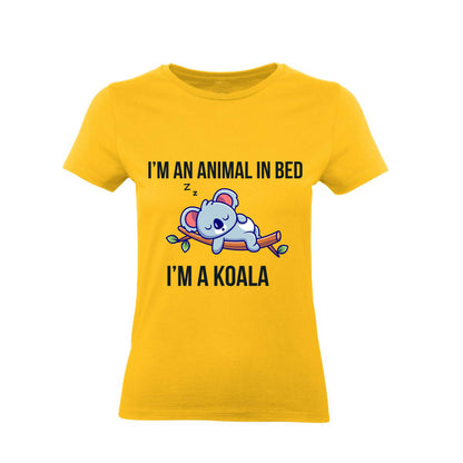 T-Shirt Uomo & Bambino - I'M AN ANIMAL IN BED - Maglietta Maglia Tshirt Super vestibilità Top qualità