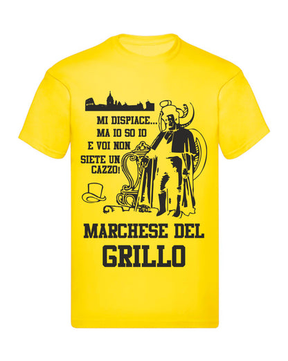 T-Shirt Uomo Donna & Bambino - MARCHESE DEL GRILLO - Maglietta Maglia Tshirt Super vestibilità Top qualità