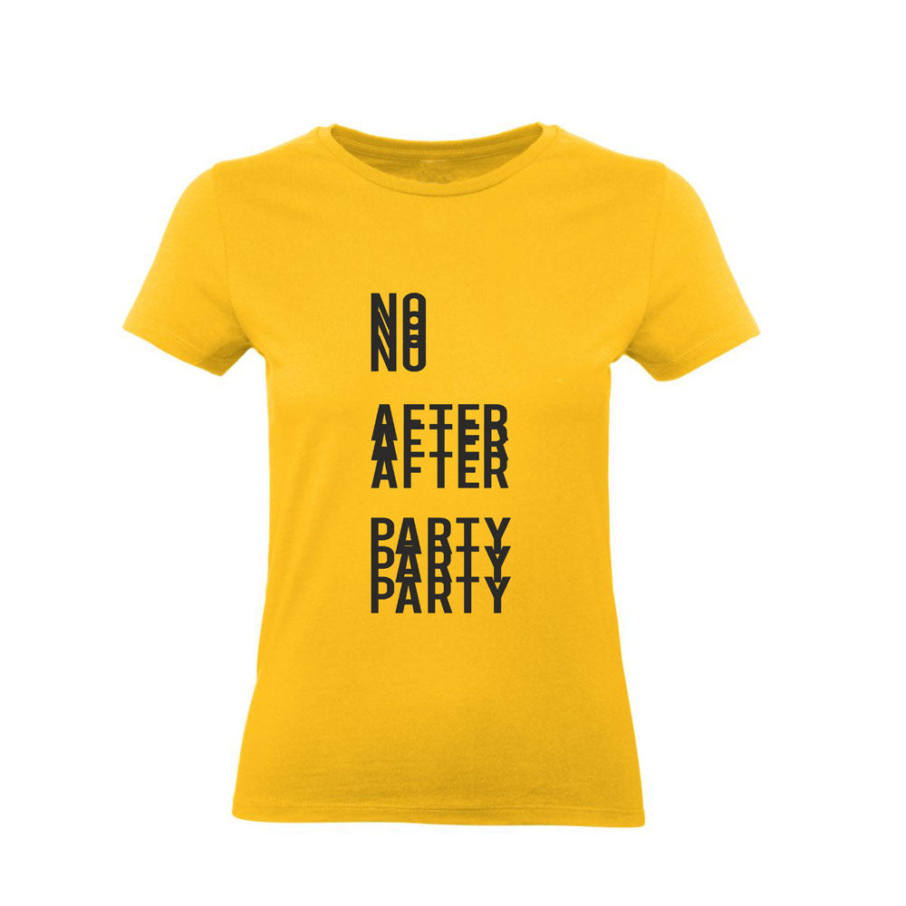 T-Shirt Uomo Donna & Bambino - NO AFTER PARTY - Maglietta Maglia Tshirt Super vestibilità Top qualità