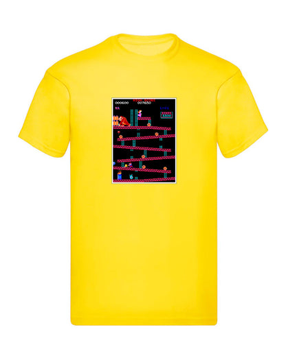 T-Shirt Uomo, Donna & Bambino - DONKEY KONG - Maglietta Maglia Tshirt Super vestibilità Top qualità