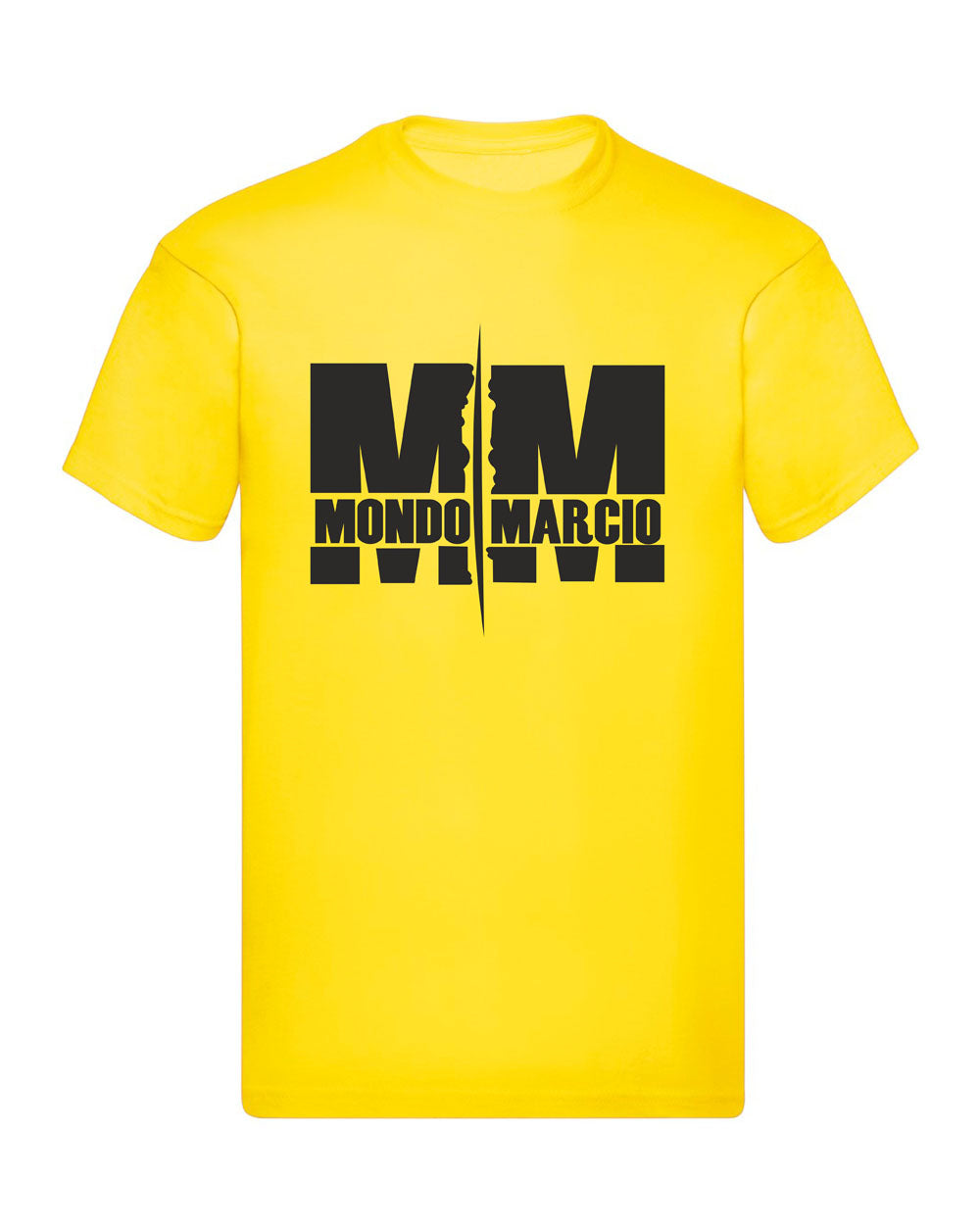 T-Shirt Uomo Donna & Bambino - MONDO MARCIO - Maglietta Maglia Tshirt Super vestibilità Top qualità