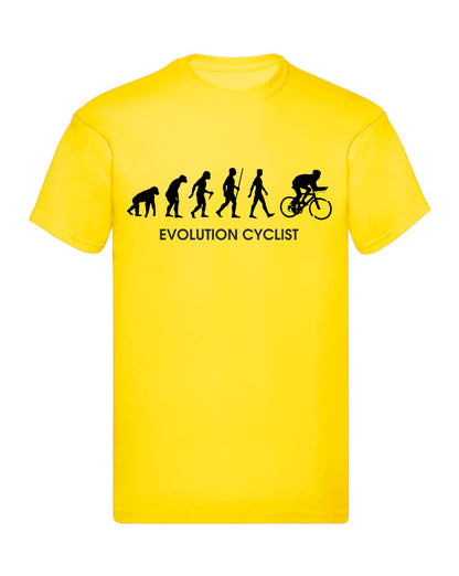T-Shirt Uomo, Donna & Bambino - EVOLUTION CYCLING - Maglietta Maglia Tshirt Super vestibilità Top qualità
