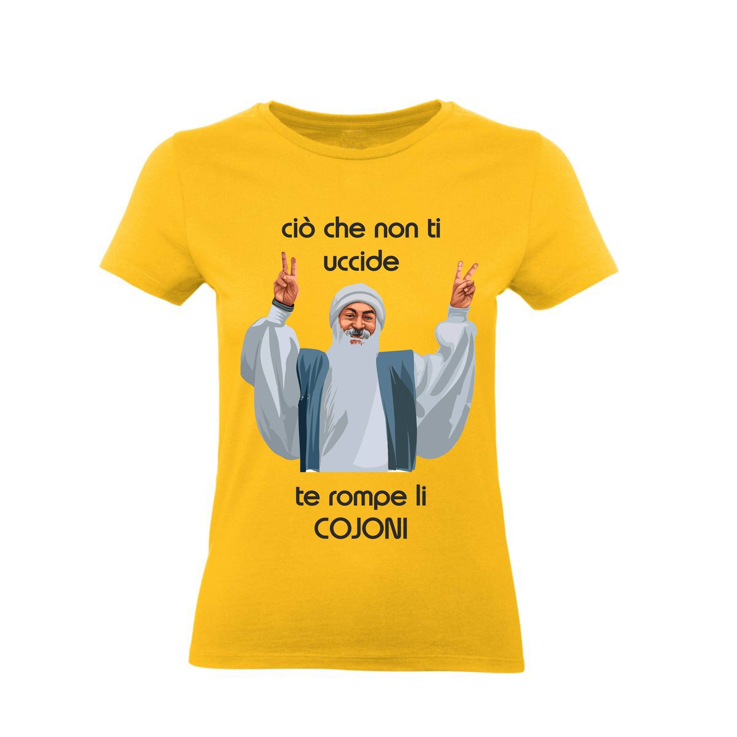 T-Shirt Uomo, Donna & Bambino - CIO CHE NON TI UCCIDE TI ROMPE I COJO - Maglietta Maglia Tshirt Super vestibilità Top qualità