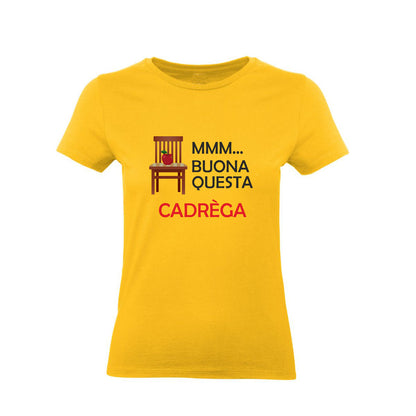 T-Shirt Uomo, Donna & Bambino - BUONA QUESTA CADREGA - Maglietta Maglia Tshirt Super vestibilità Top qualità