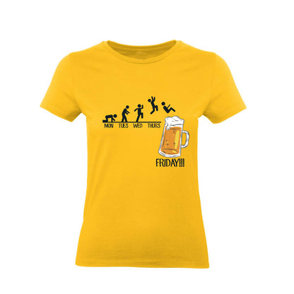 T-Shirt Uomo, Donna & Bambino - FRIDAY BEER - Maglietta Maglia Tshirt Super vestibilità Top qualità