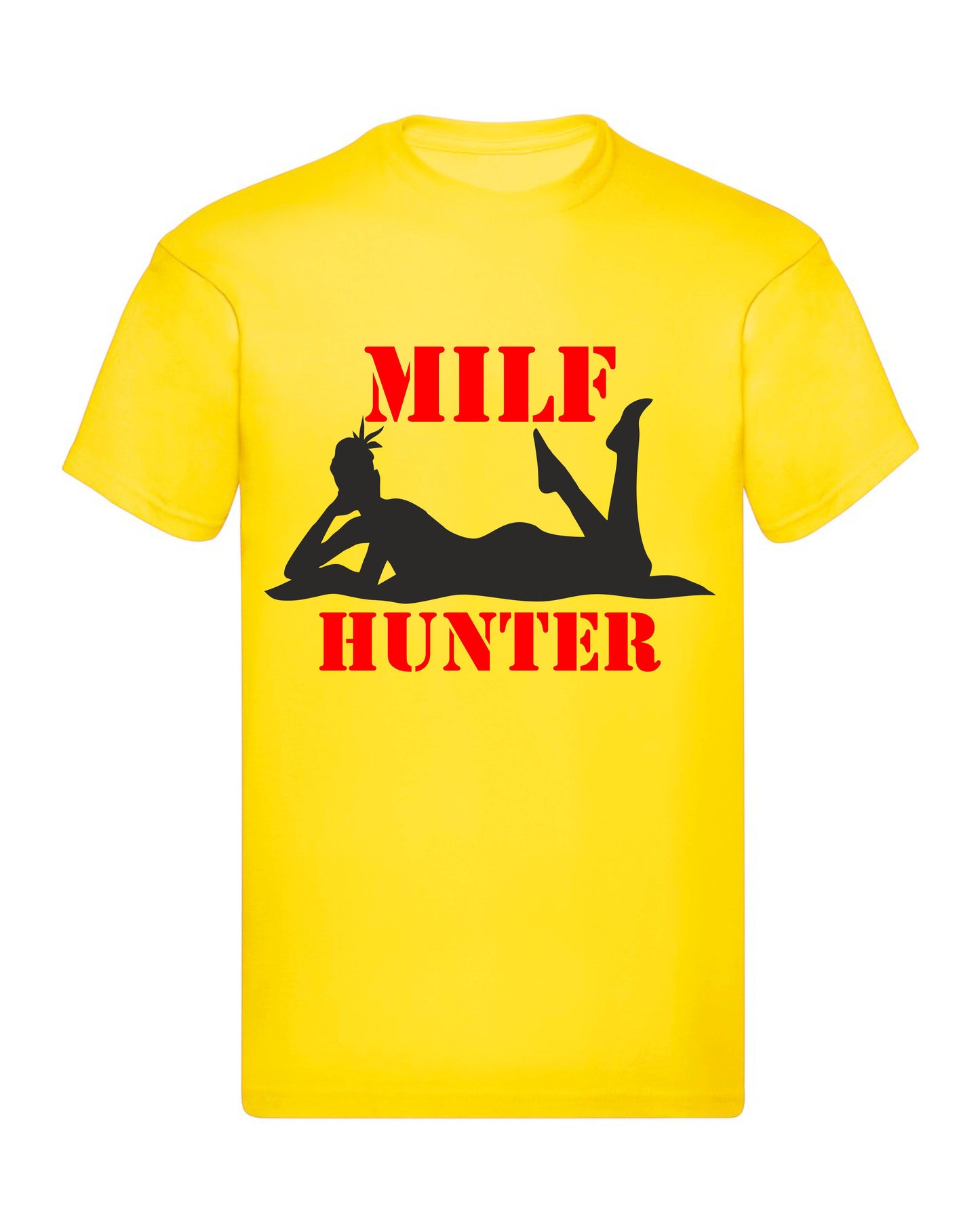 T-Shirt Uomo & Bambino - MILF HUNTER - Maglietta Maglia Tshirt Super vestibilità Top qualità