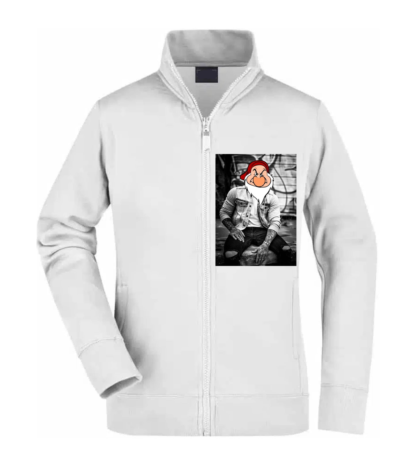 Felpa Unisex Full Zip - IO BRONTOLO - Super vestibilità Top qualità