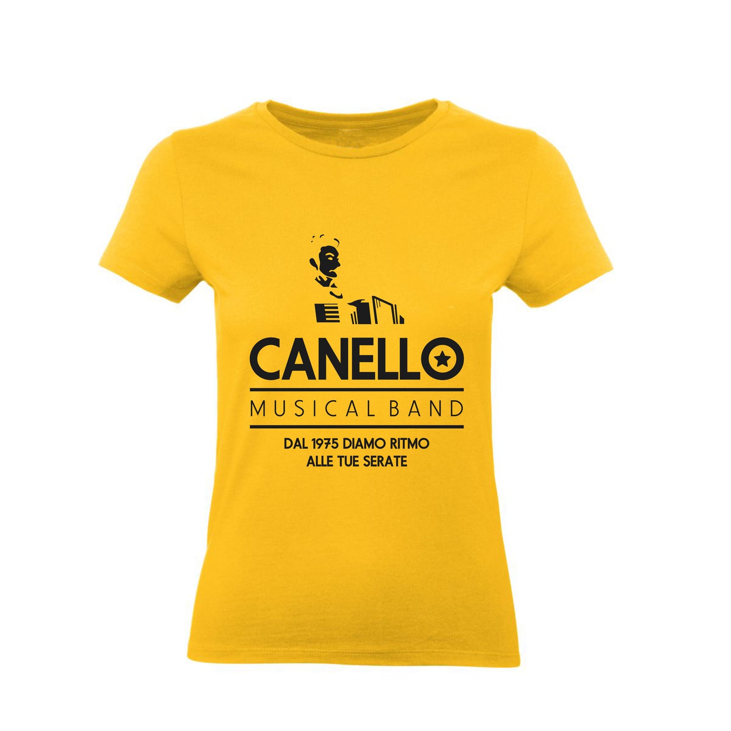 T-Shirt Uomo, Donna & Bambino - CANELLO MUSICAL BAND - Maglietta Maglia Tshirt Super vestibilità Top qualità