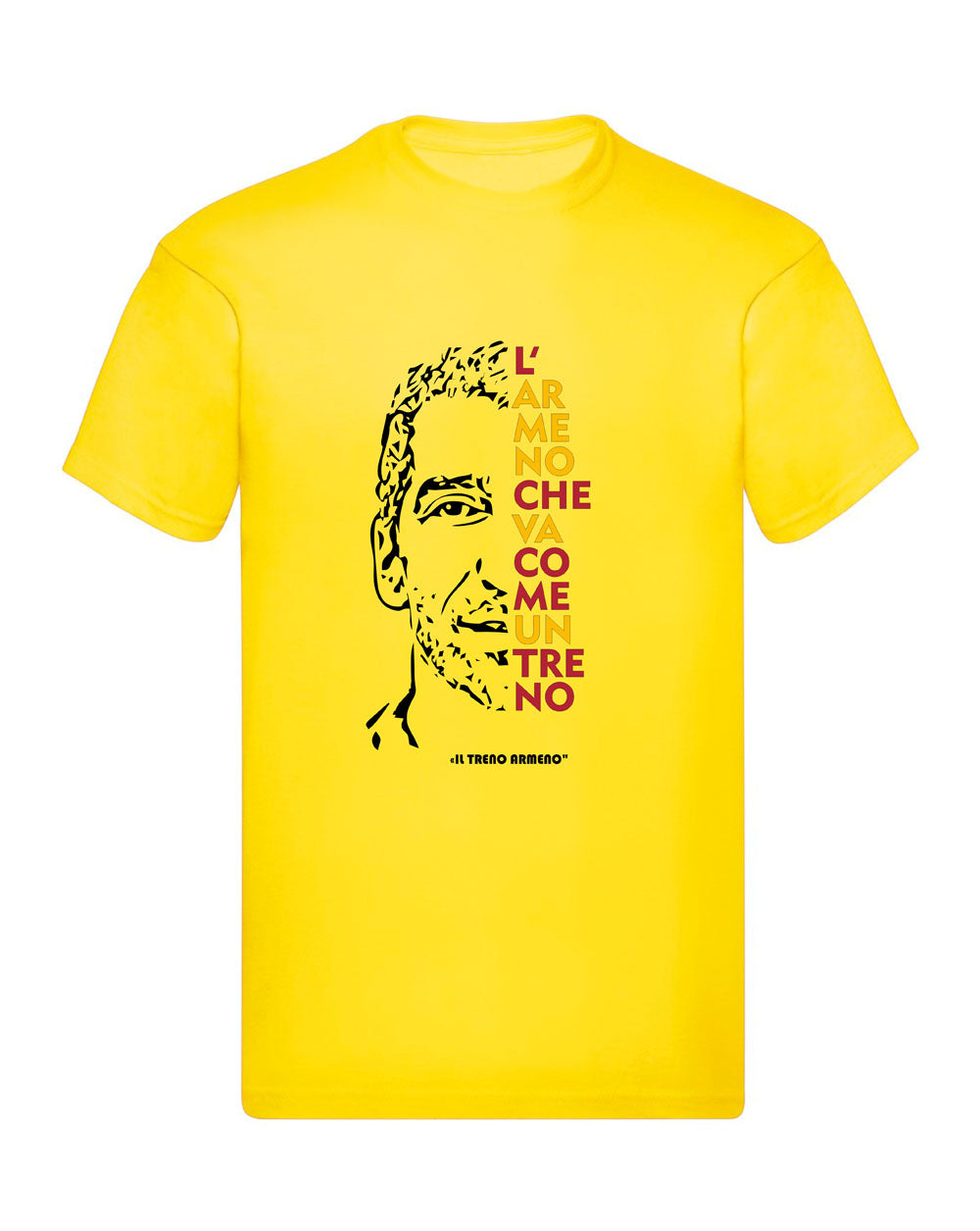 T-Shirt Uomo & Bambino - IL TRENO ARMENO - Maglietta Maglia Tshirt Super vestibilità Top qualità