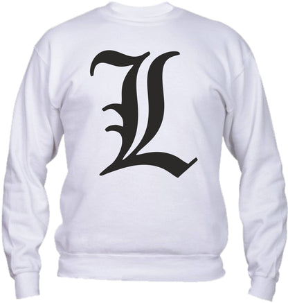 Felpa Girocollo UOMO, DONNA & BAMBIN - LAWLIET DEATH NOTE - Super vestibilità Top qualità