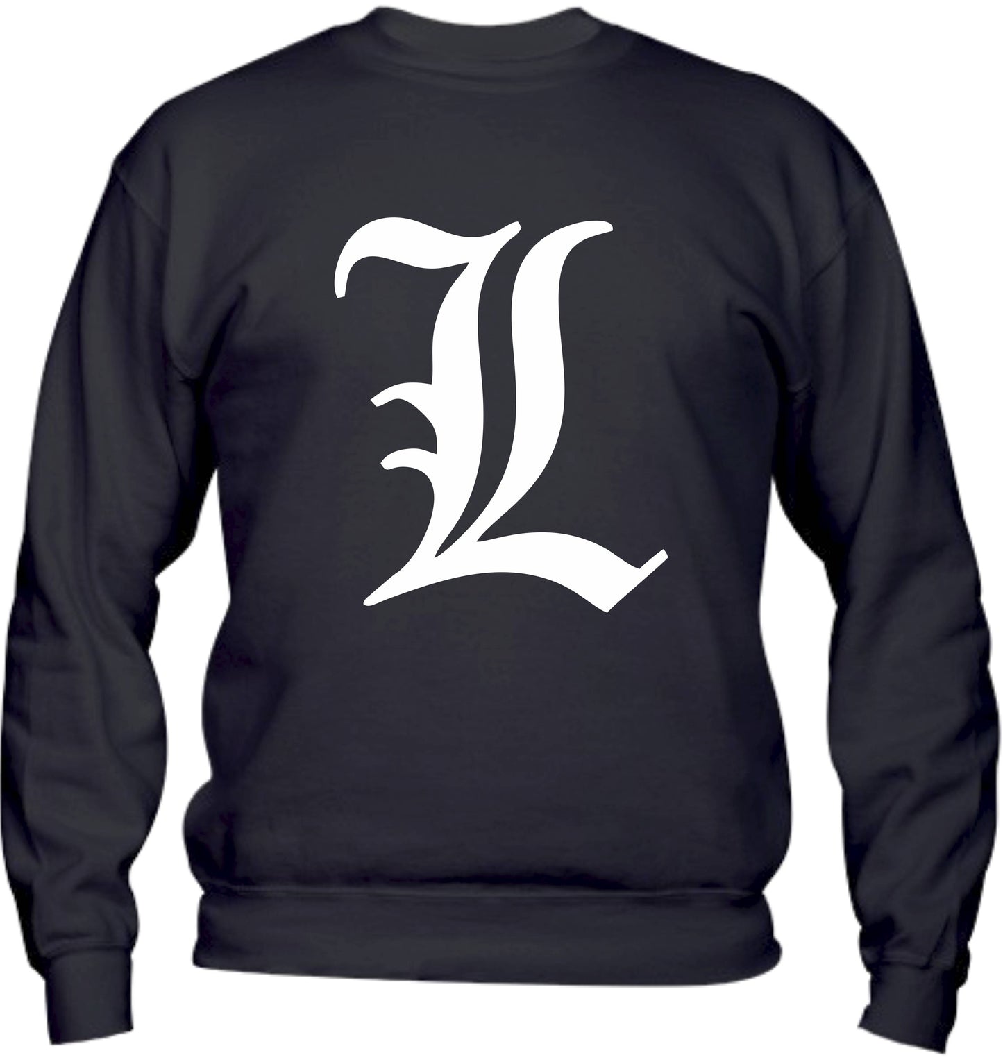 Felpa Girocollo UOMO, DONNA & BAMBIN - LAWLIET DEATH NOTE - Super vestibilità Top qualità