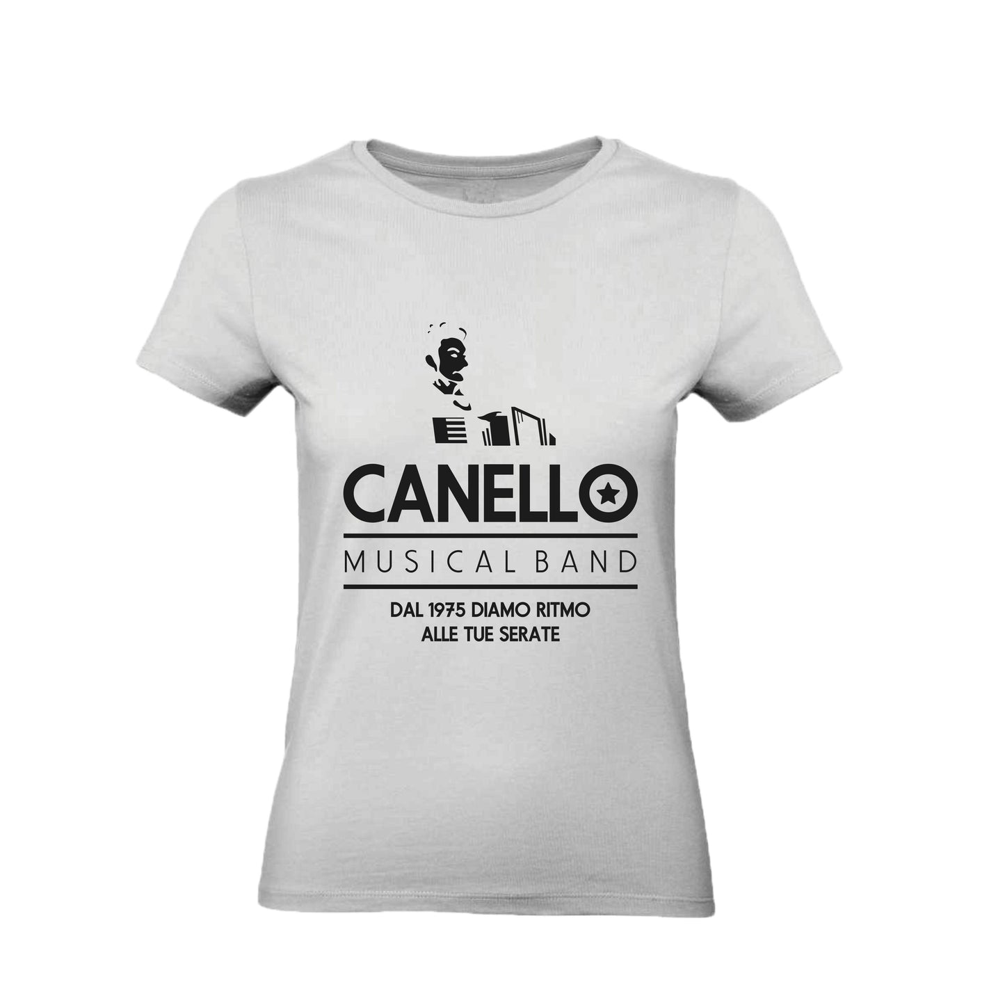 T-Shirt Uomo, Donna & Bambino - CANELLO MUSICAL BAND - Maglietta Maglia Tshirt Super vestibilità Top qualità