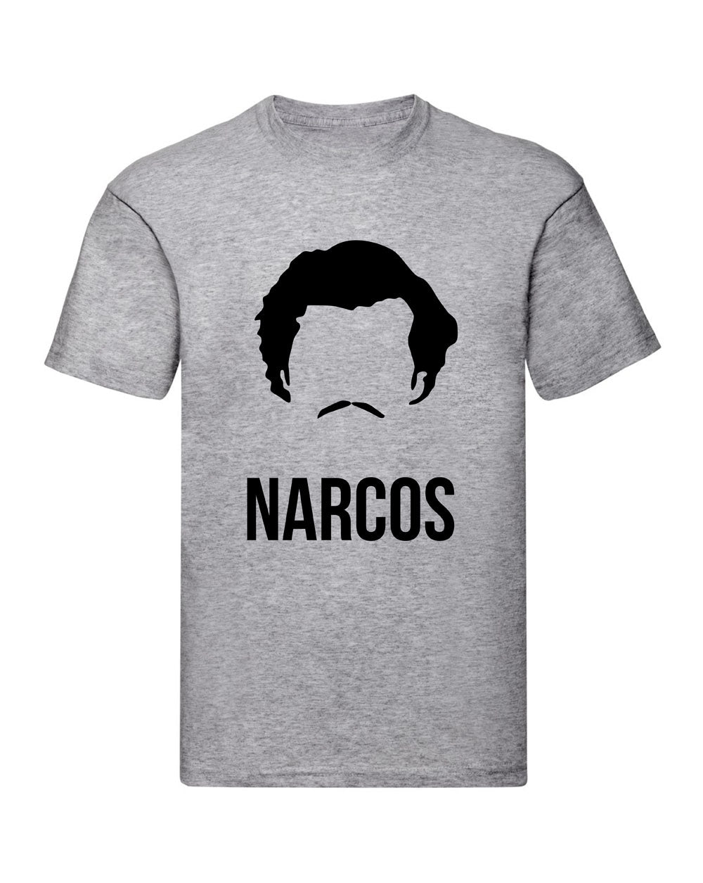 T-Shirt Uomo Donna & Bambino - NARCOS SILHOUETTE  - Maglietta Maglia Tshirt Super vestibilità Top qualità