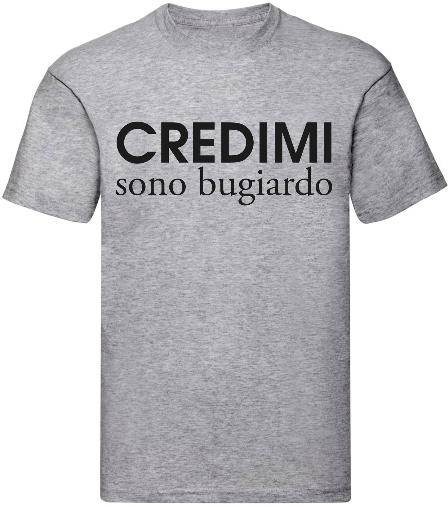 T-Shirt Uomo, Donna & Bambino - CREDIMI SONO BUGIARD - Maglietta Maglia Tshirt Super vestibilità Top qualità